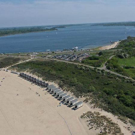 Strandbungalows Vrouwenpolder Exteriör bild