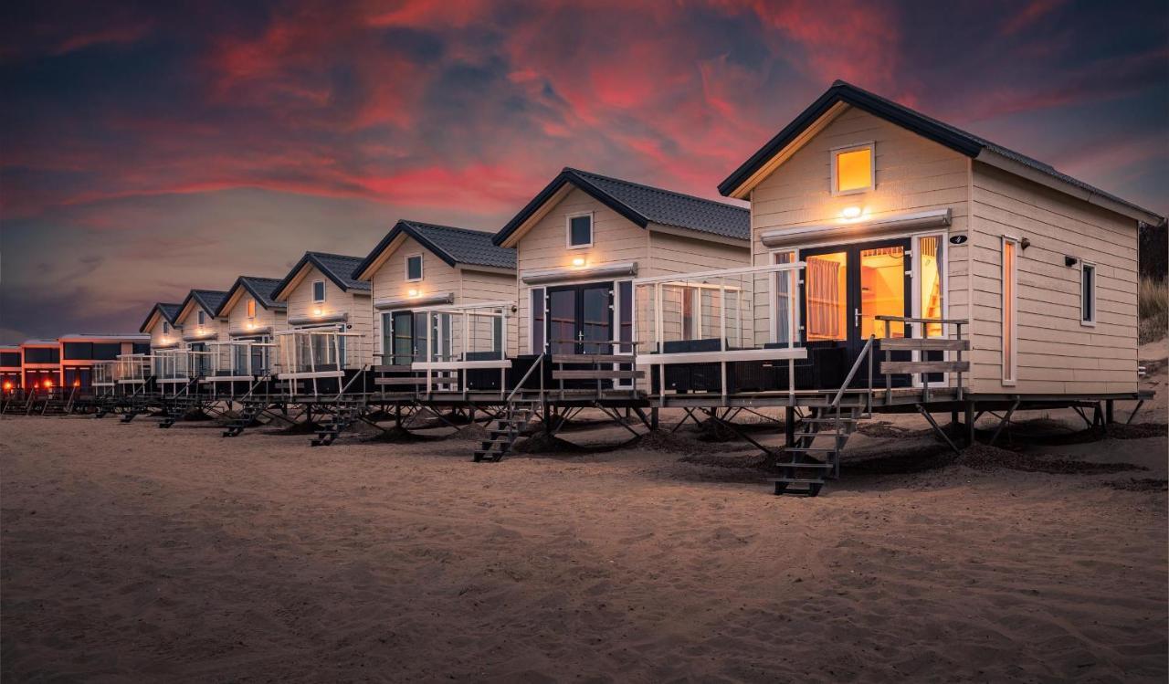 Strandbungalows Vrouwenpolder Exteriör bild