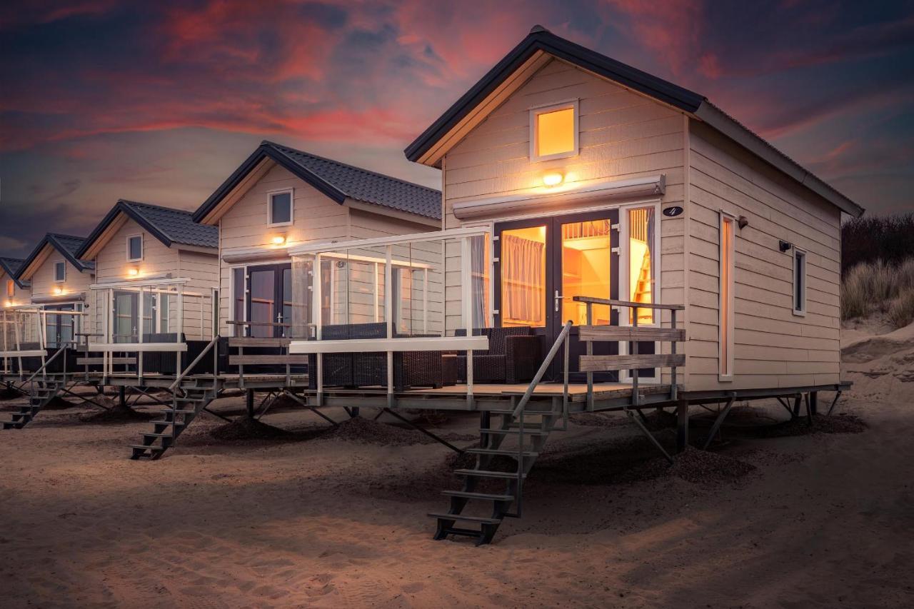 Strandbungalows Vrouwenpolder Exteriör bild