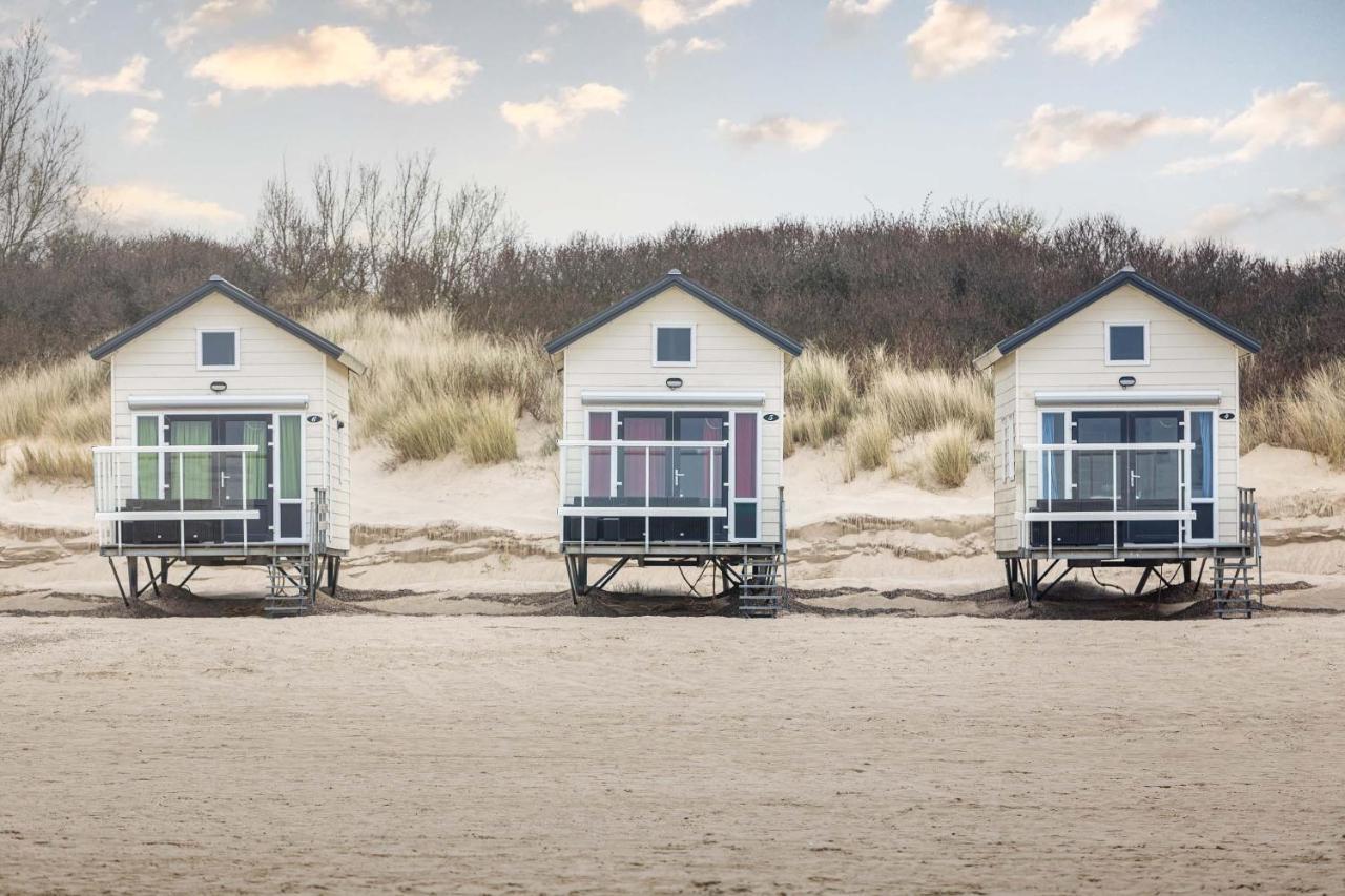 Strandbungalows Vrouwenpolder Exteriör bild