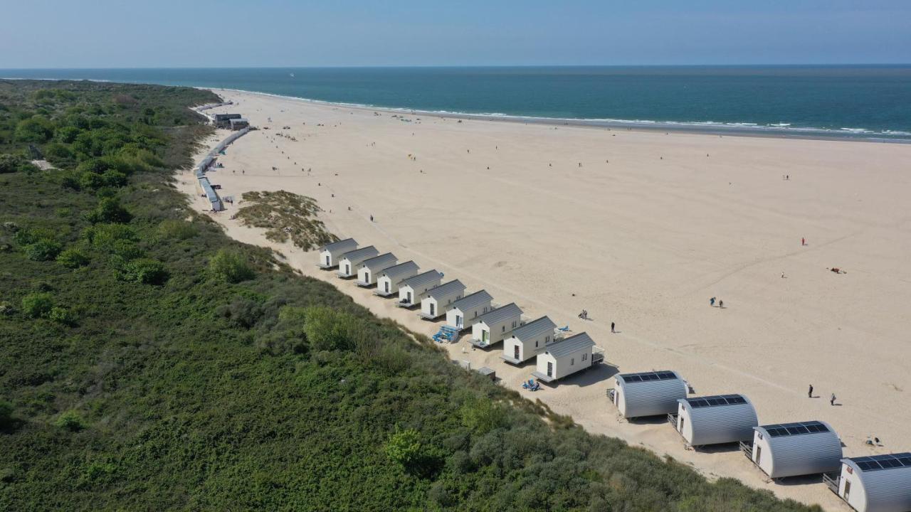 Strandbungalows Vrouwenpolder Exteriör bild